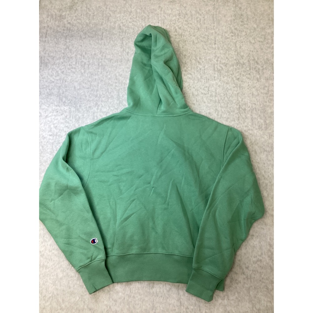 Champion Women XS Mint Green Fleece Full Zip Hoodie Sweatshirt CPW254JK03 NWT - Picture 4 of 4